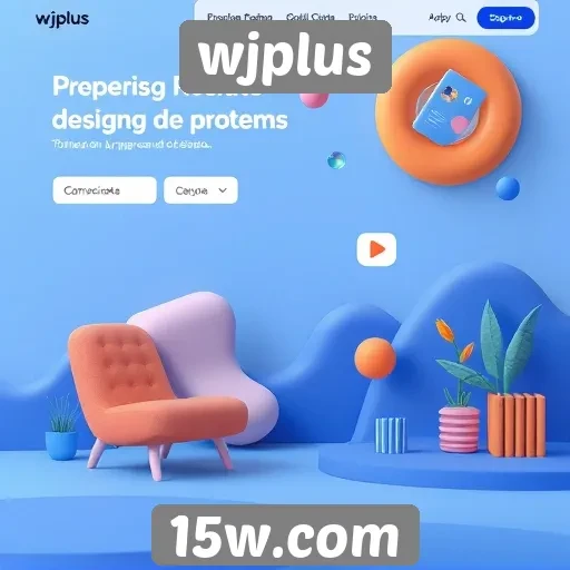 tendências de design no site wjplus